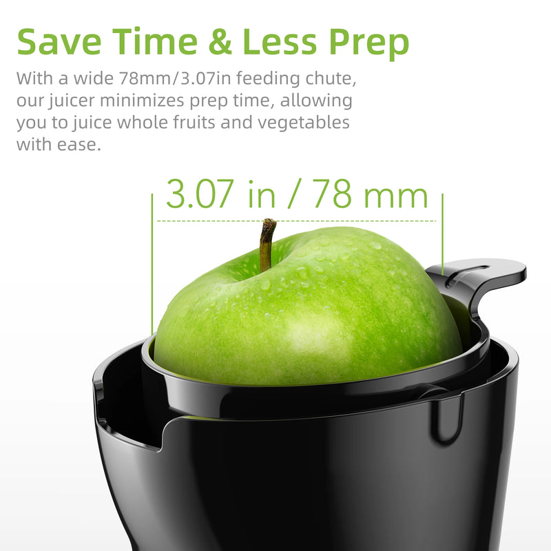 BioloMix Cold Press Juicer, Wide Chute & Quiet Motor | Fit Life Thrive