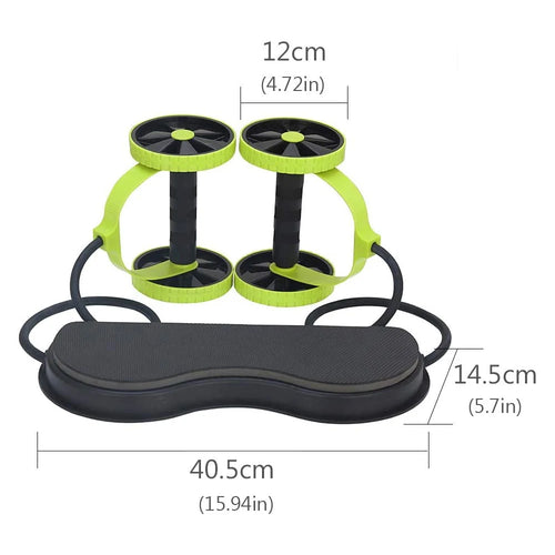 Ab Roller Multifunction Exercise Wheel for Core & Abs | Fit Life Thrive