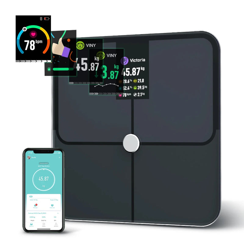 Smart Fitness Scale - Body Fat & Health Analysis | Fit Life Thrive