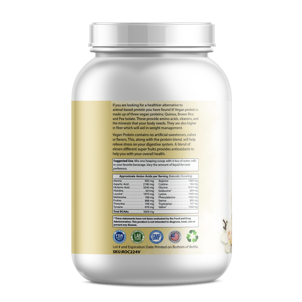 Pure Plant Protein - Lactose-Free with Antioxidants | Fit Life Thrive