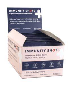 Elderberry & Goji Berry Immunity Shots - Multivitamin | Fit Life Thrive