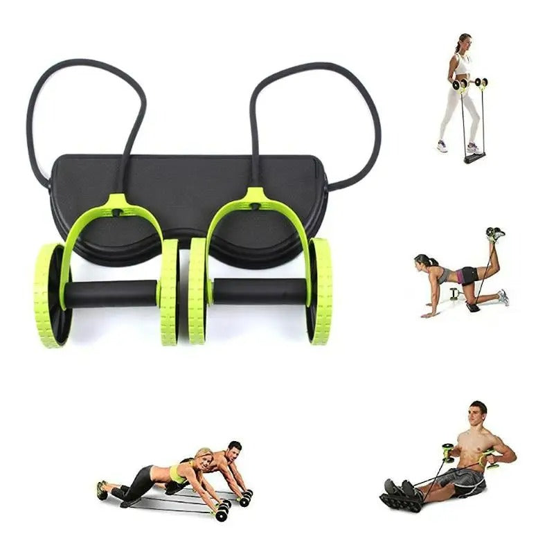 Ab Roller Multifunction Exercise Wheel for Core & Abs | Fit Life Thrive